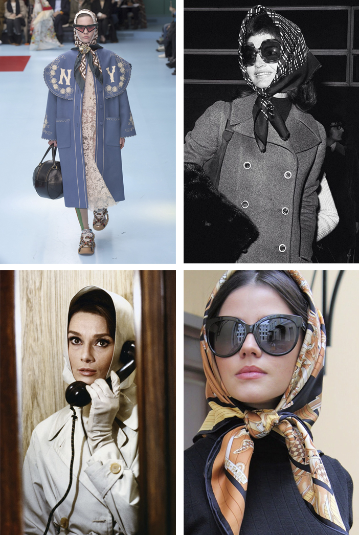 como usar lenço na cabeça