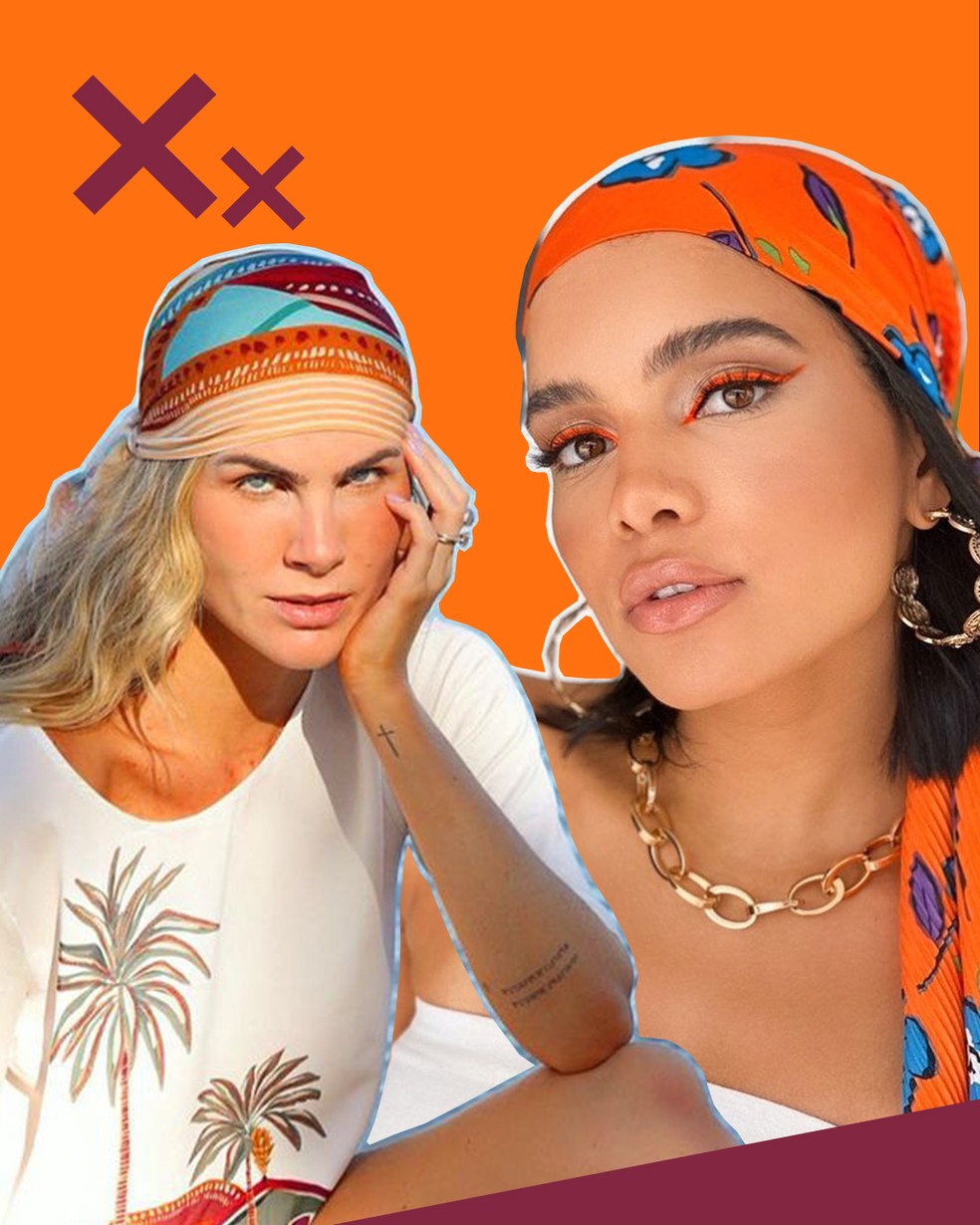 como usar lenço na cabeça