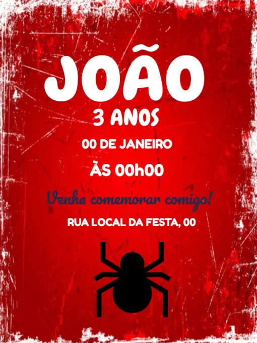 convite Bento e Totó vs convite tradicional