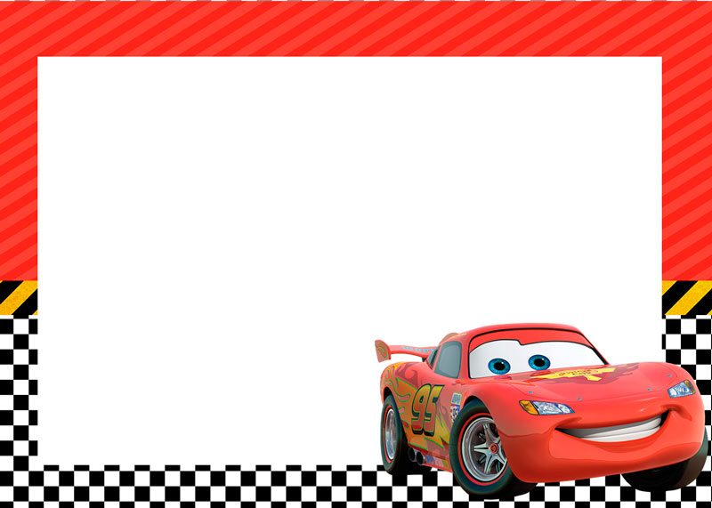 como fazer convite do mcqueen