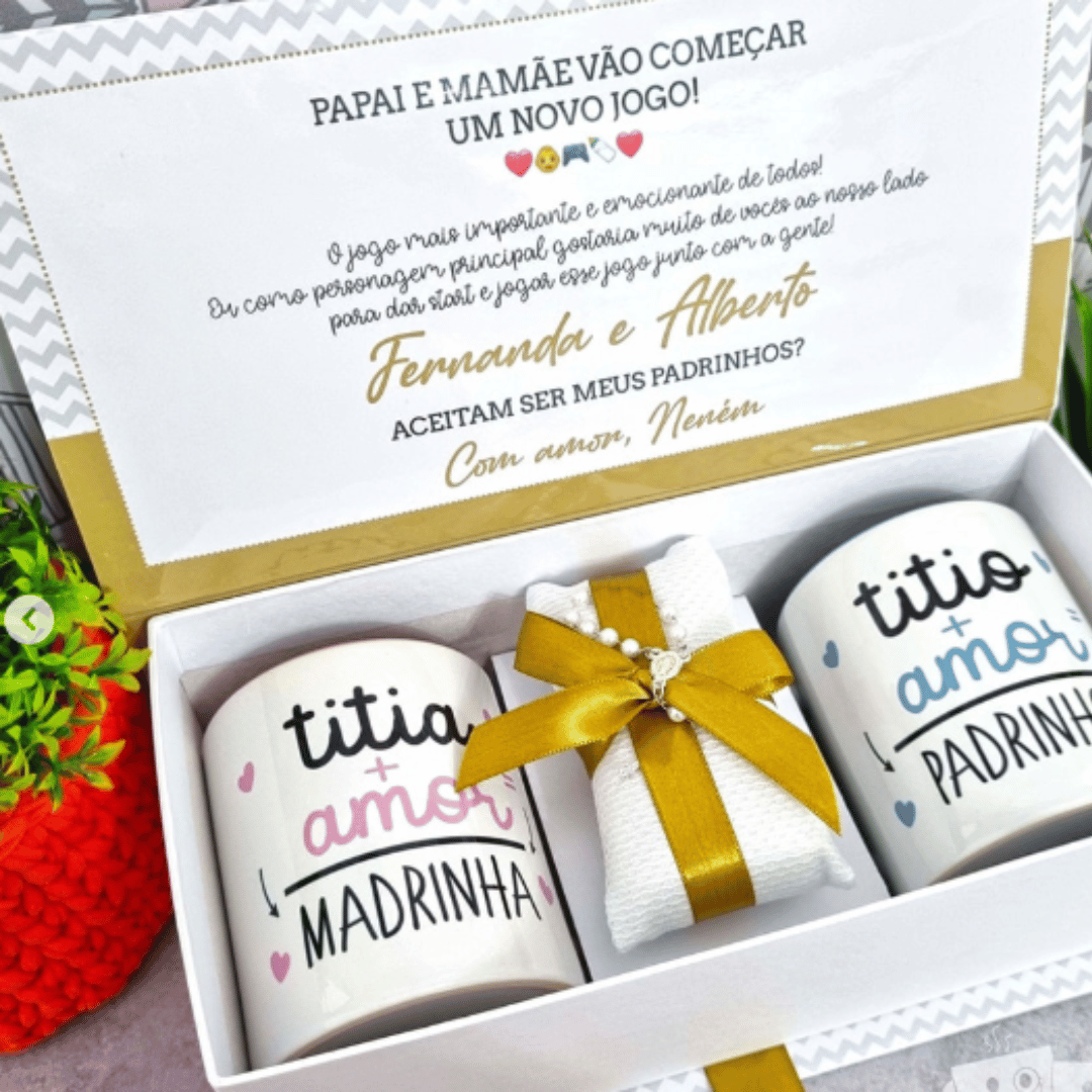onde comprar itens para caixa de padrinhos de batismo