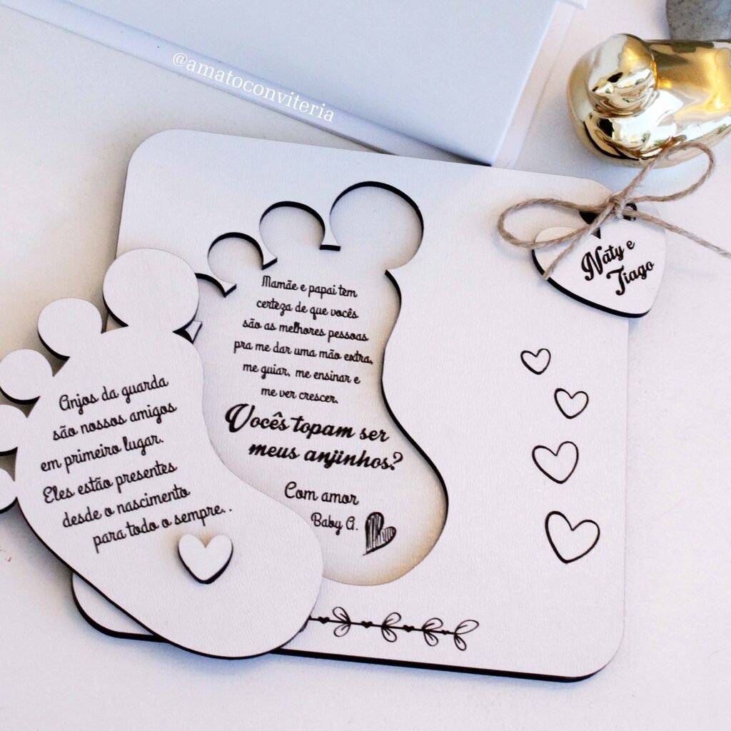 ideias de presentes para padrinhos de batismo