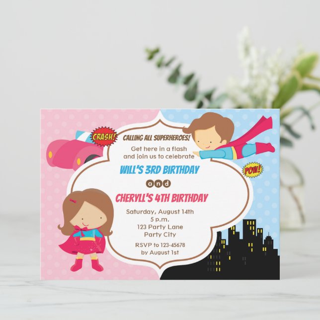 convite de aniversário criativo