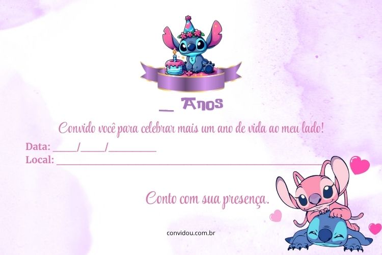 criar convite de aniversário online grátis