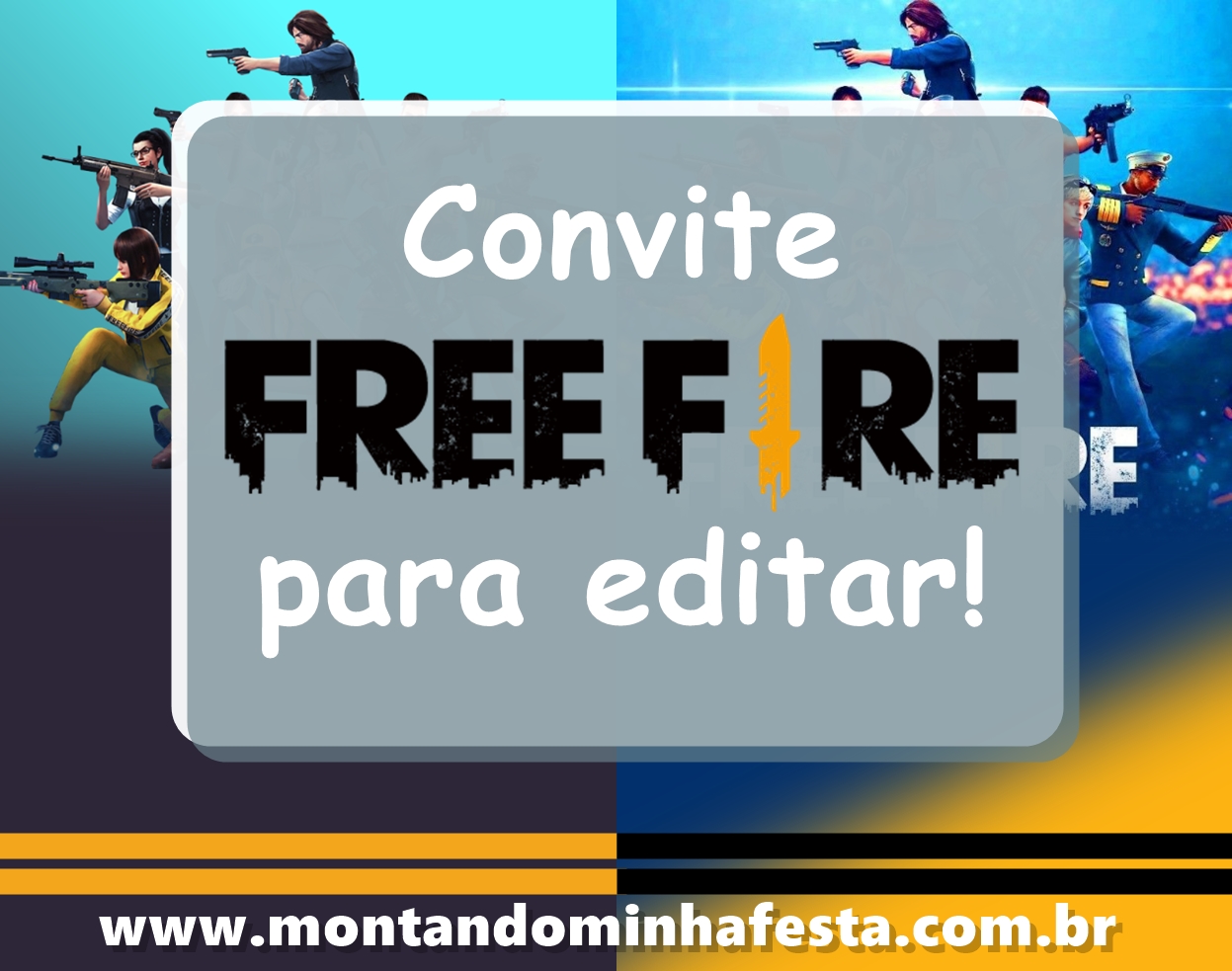 convite de aniversário adulto grátis