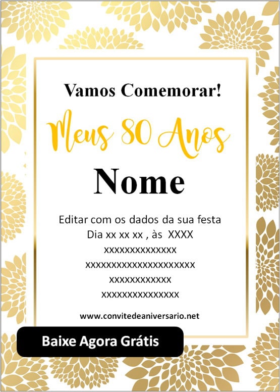 fazer convite de aniversário online grátis