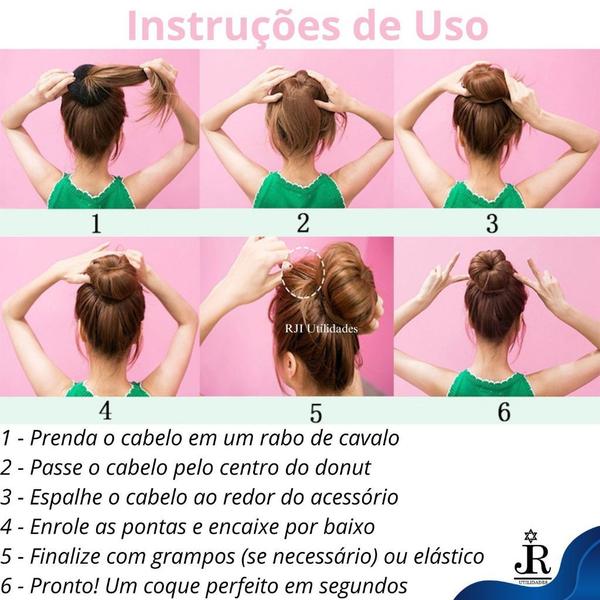 Coques Donut: Acessórios Essenciais para Penteados de Ballet