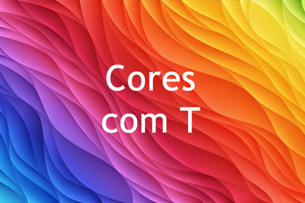 cores claras com t