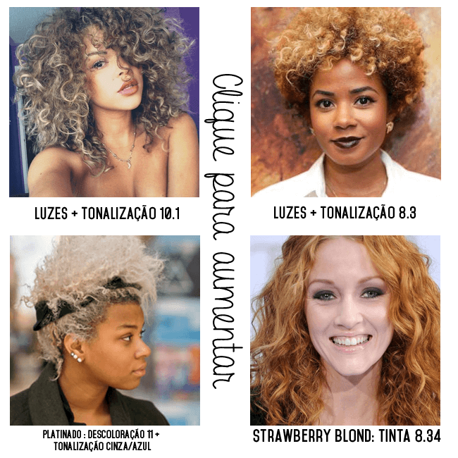 cor de cabelo para pele amarelada