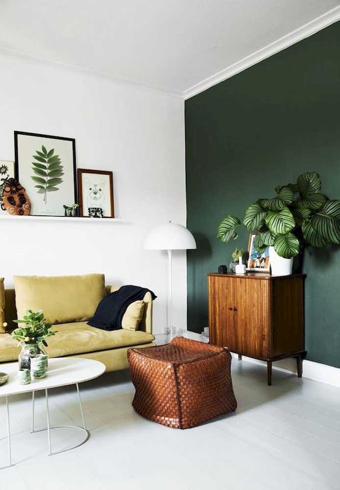 erros comuns ao usar verde musgo na decoração