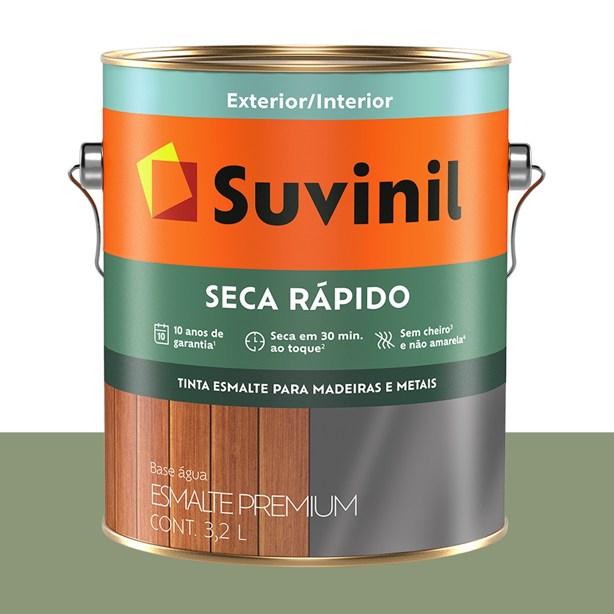 Tinta verde pinheiro fosco