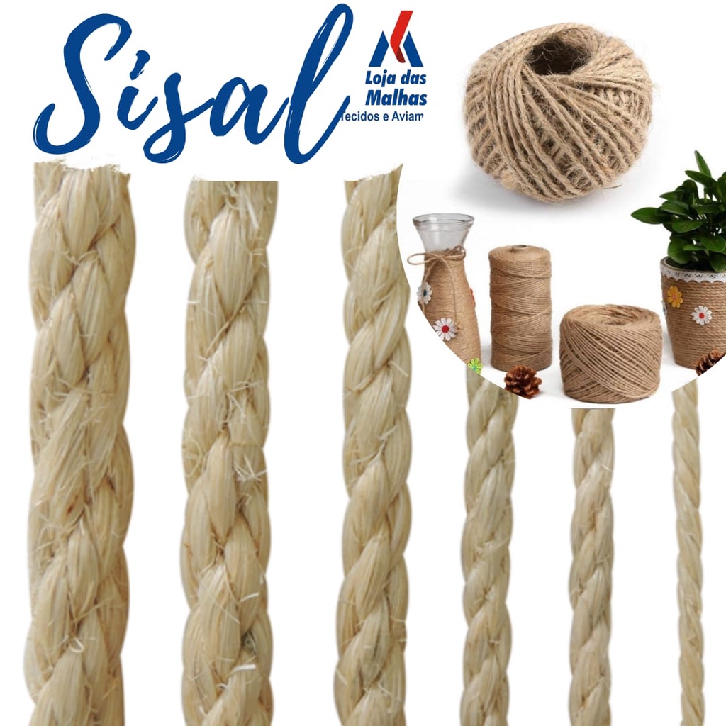 corda de sisal natural