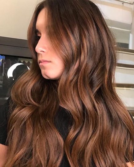 como fazer cabelo chocolate em casa