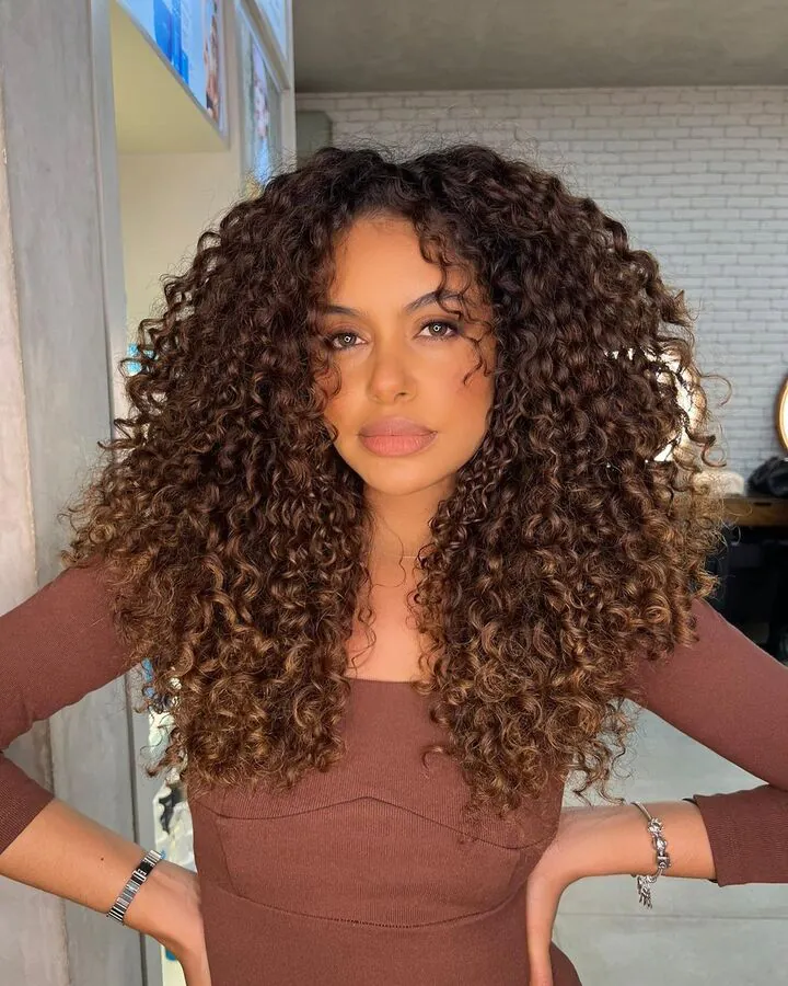 cores de cabelo para pessoas morenas