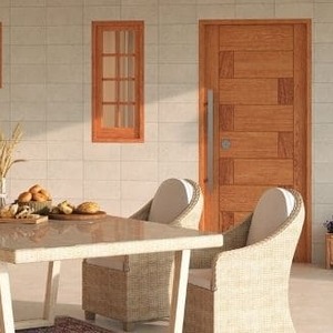 cores de portas de madeira