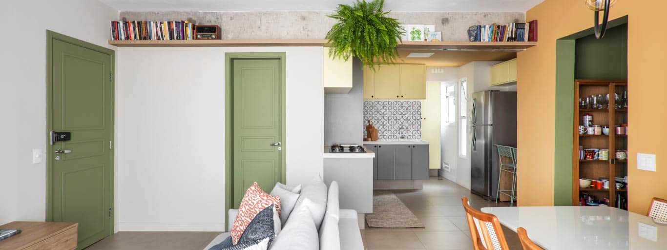 cores de portas de madeira