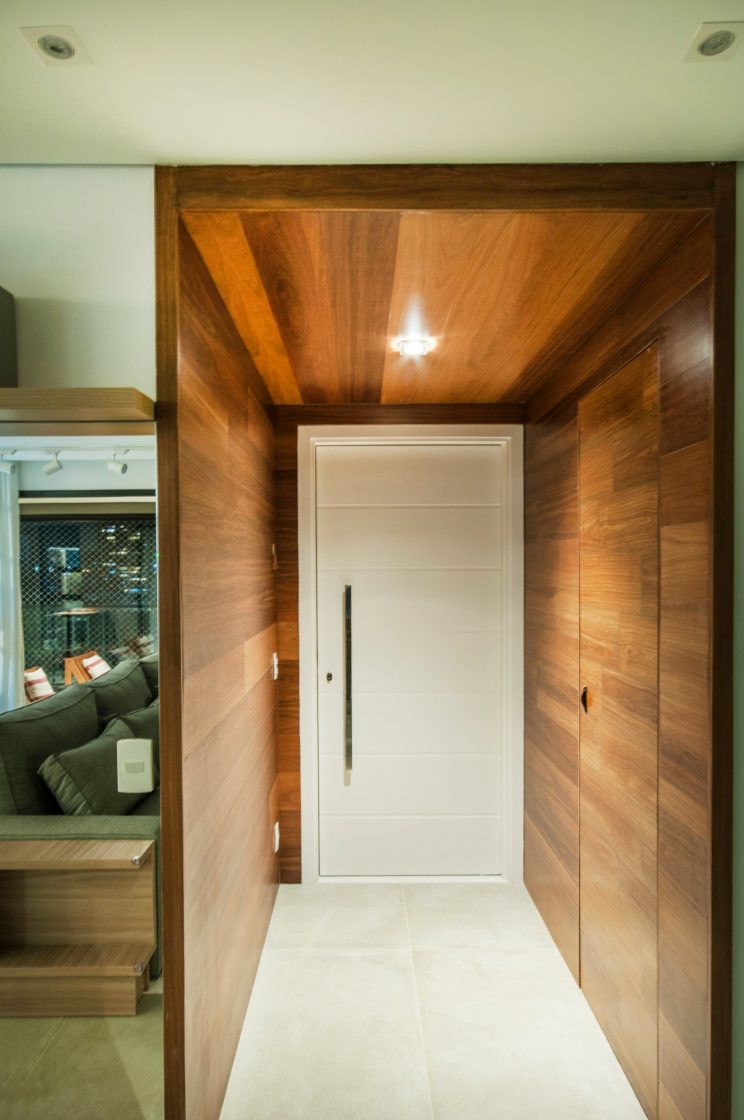 cores de portas de madeira