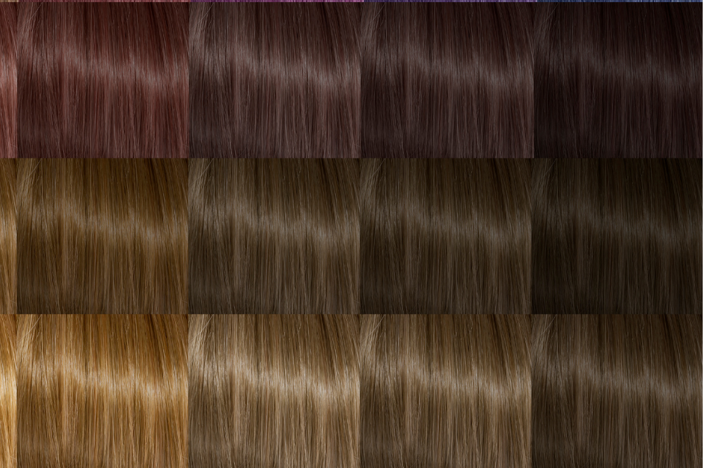 cores de tintas para cabelo
