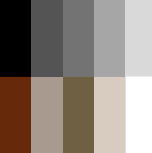 Cores neutras para sala de estar