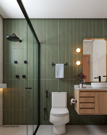 cores neutras para banheiro pequeno