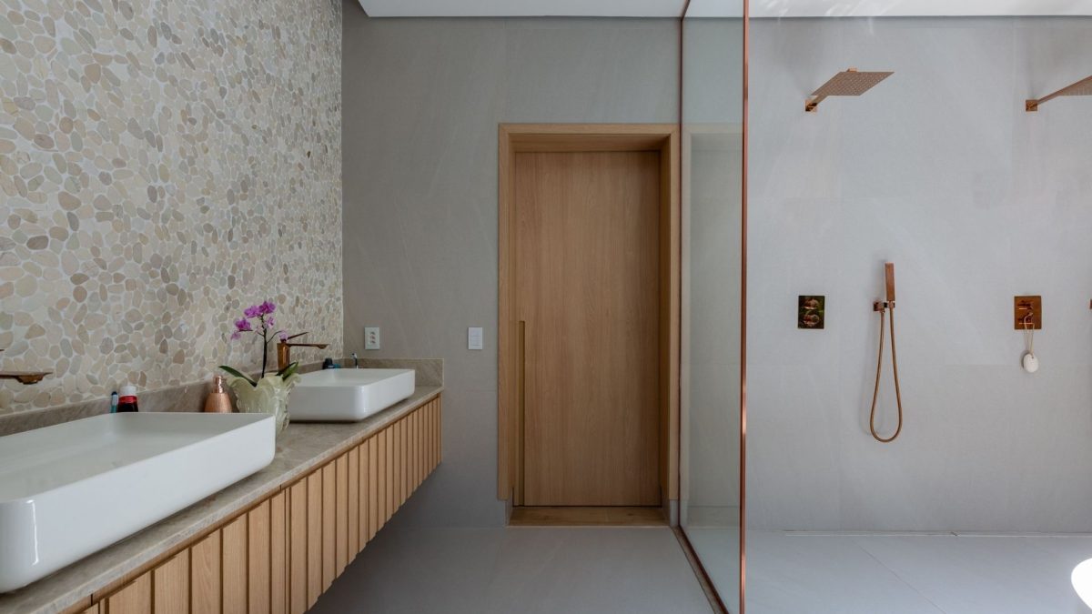 cores neutras para banheiro pequeno