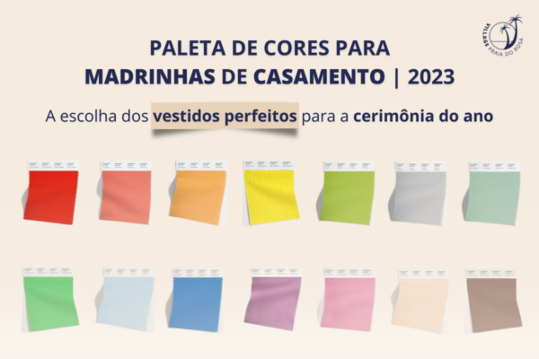 cores para madrinhas