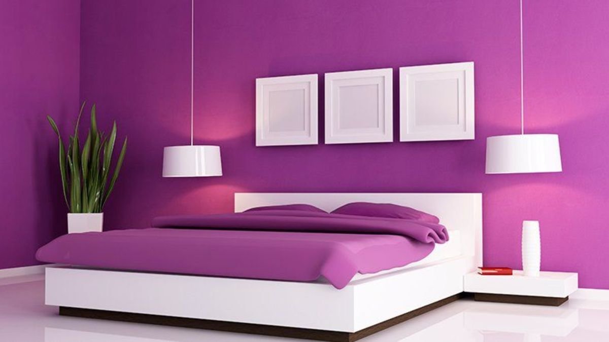 cores vibrantes para quarto
