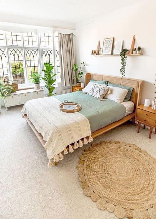 melhores cores para quarto de casal moderno e relaxante