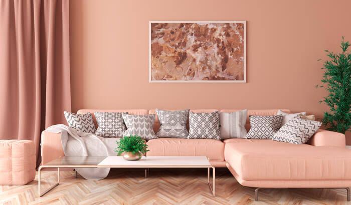 como usar tons terrosos na sala 2025