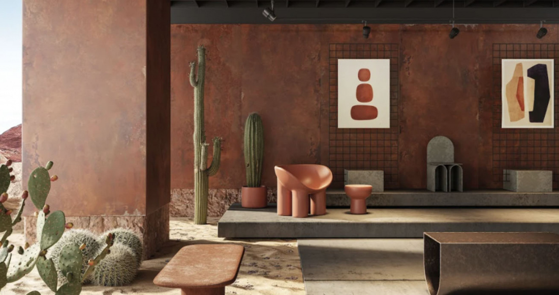 paleta de cores terracota