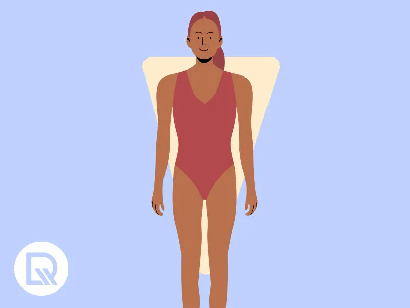 corpo triangulo invertido