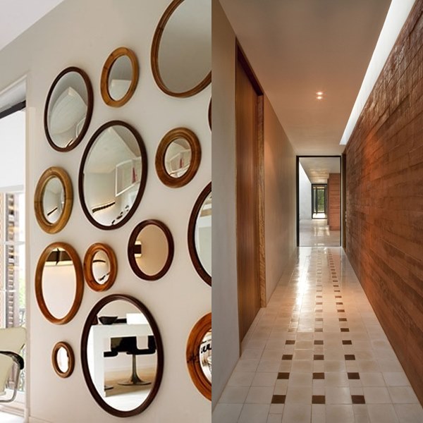 corredores decorados