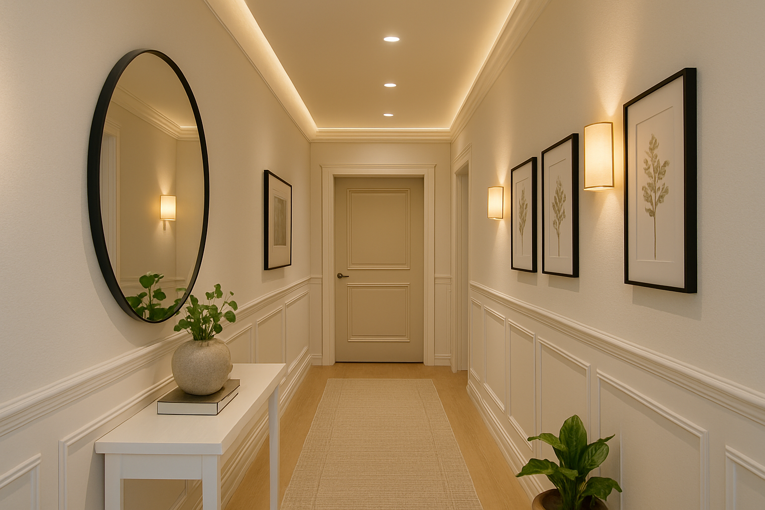 Móveis Estreitos e Funcionais: Soluções para Corredores Pequenos