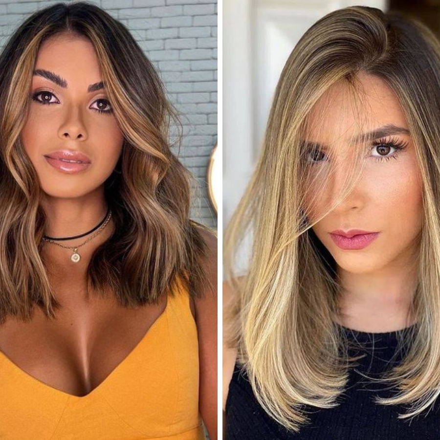 corte bob long curto