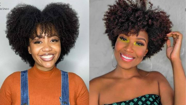 corte em camadas vs tapered para cabelo 4a feminino