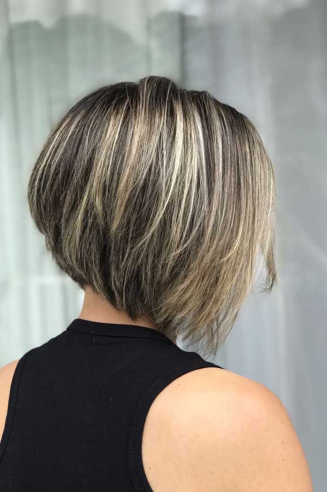 corte de cabelo bob curto