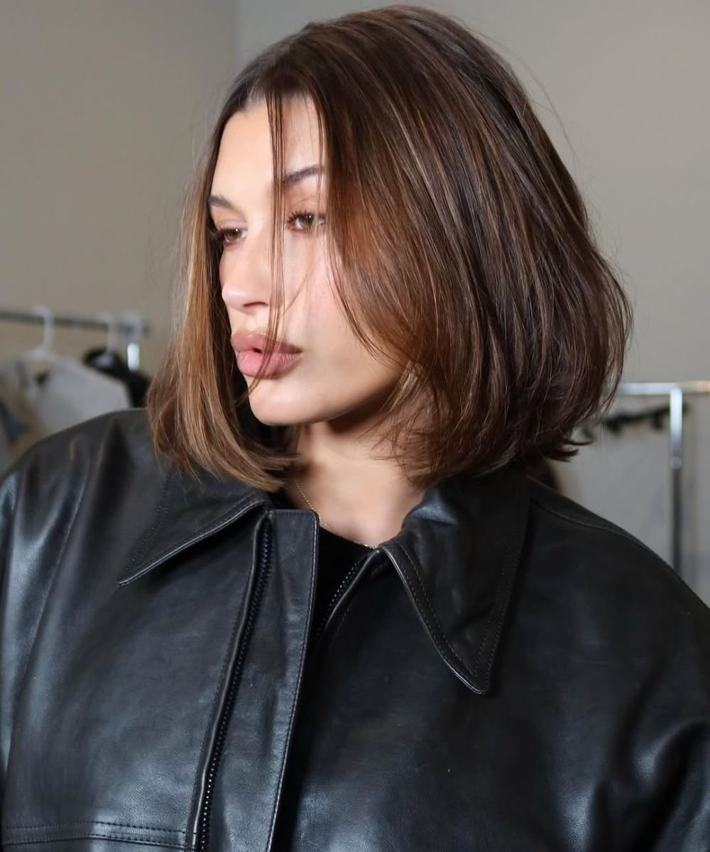 corte de cabelo bob long