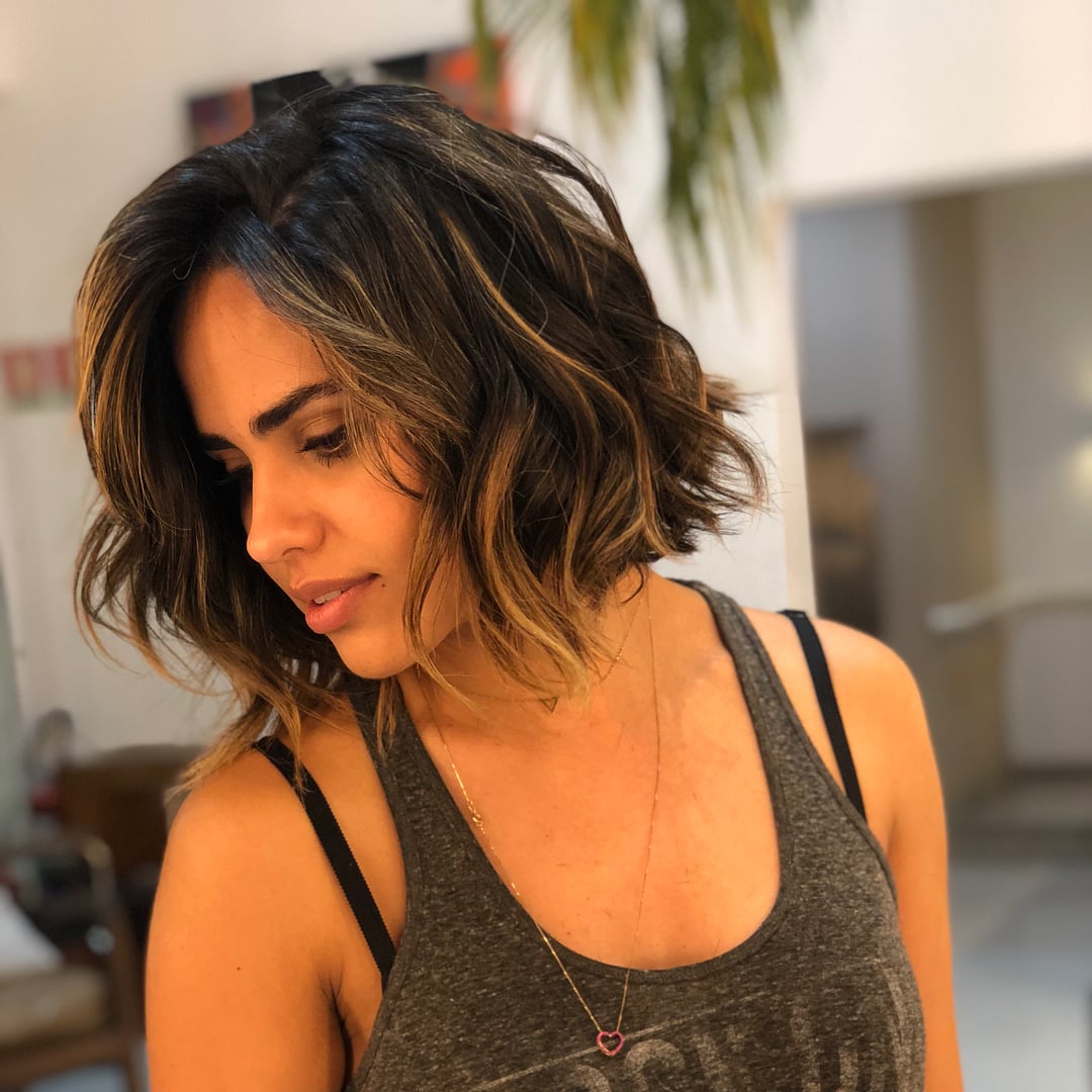 corte de cabelo chanel repicado nas pontas