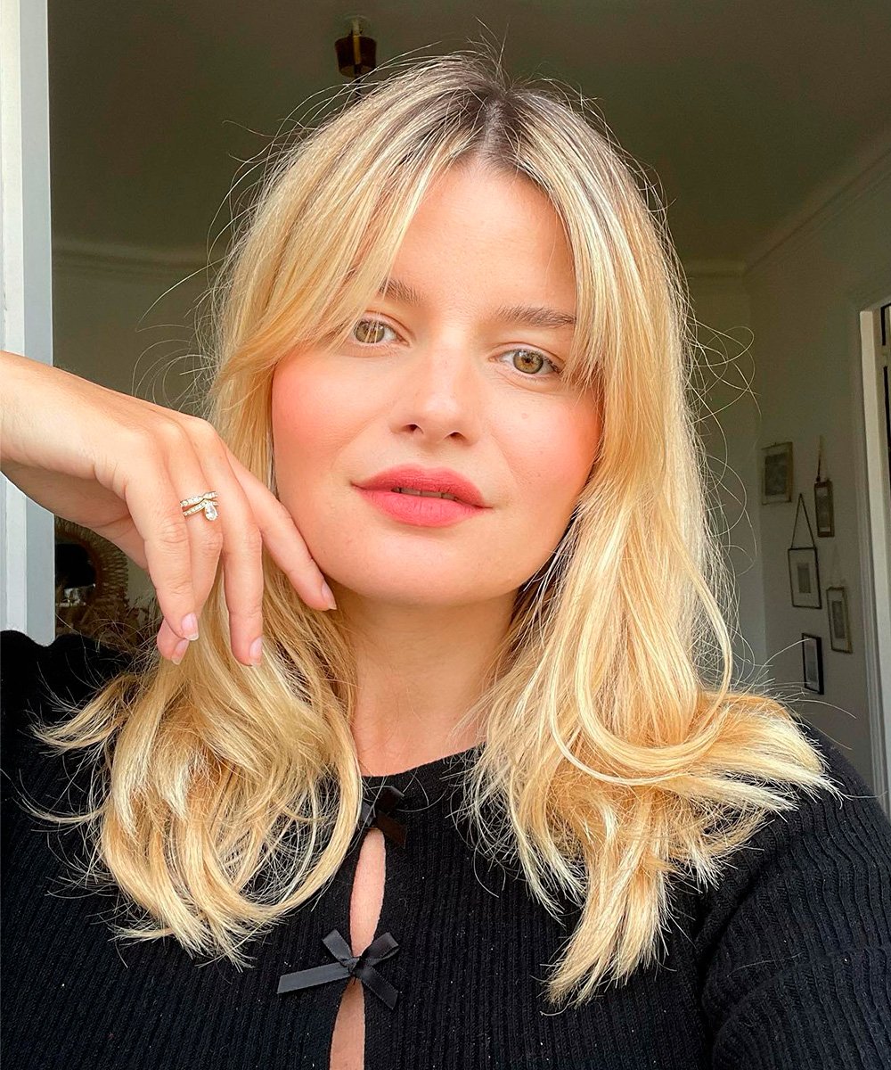 corte de cabelo em camadas medio