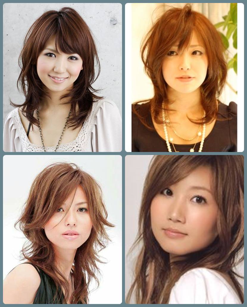 como estilizar franja coreana see-through bangs