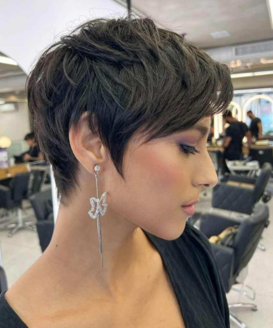pixie cut ou french bob para cabelo ralo