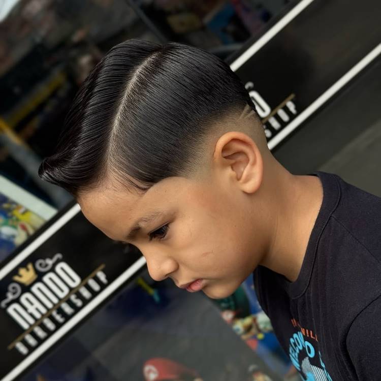 corte de cabelo masculino infantil