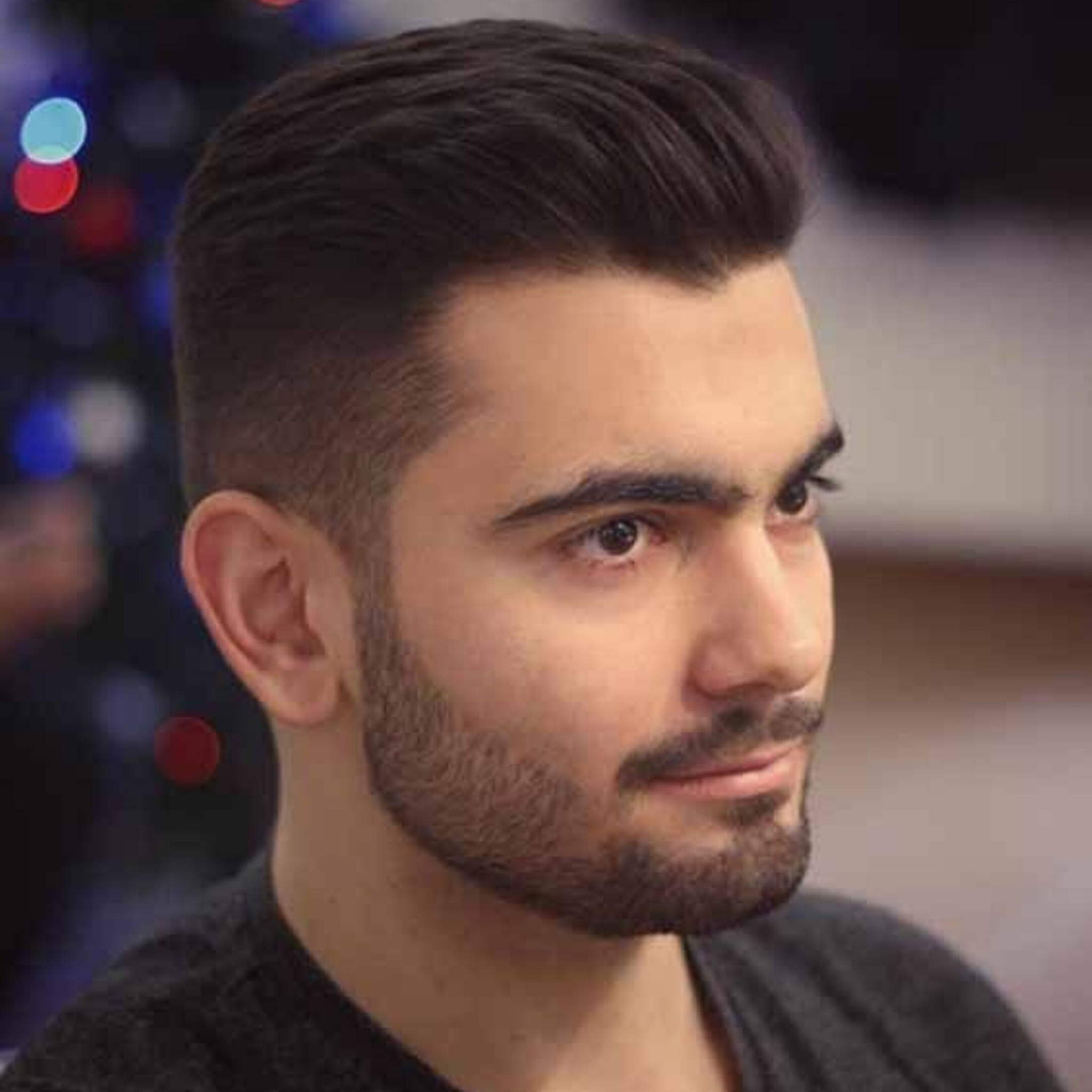 corte de cabelo masculino topete