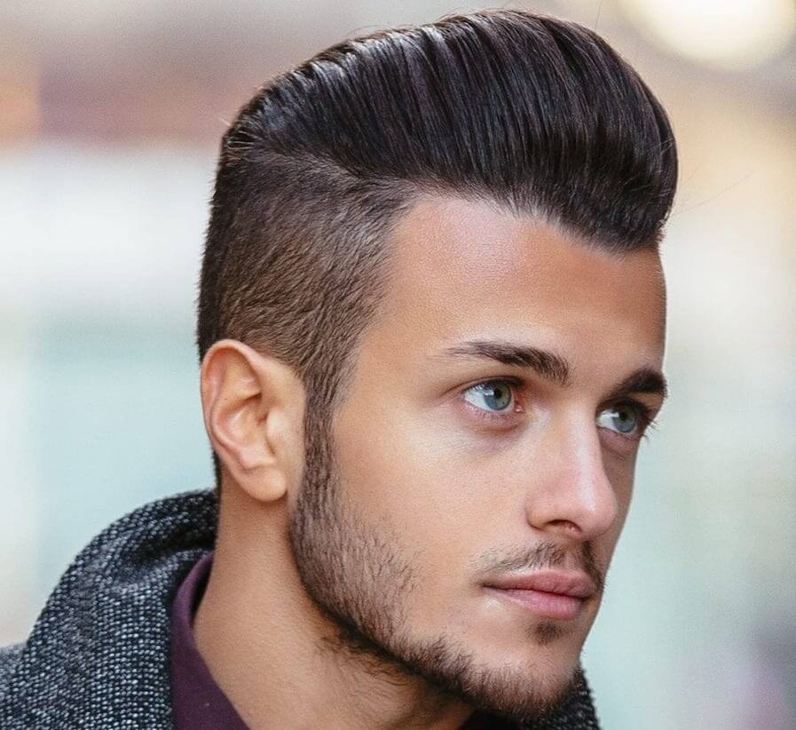 corte de cabelo masculino topete