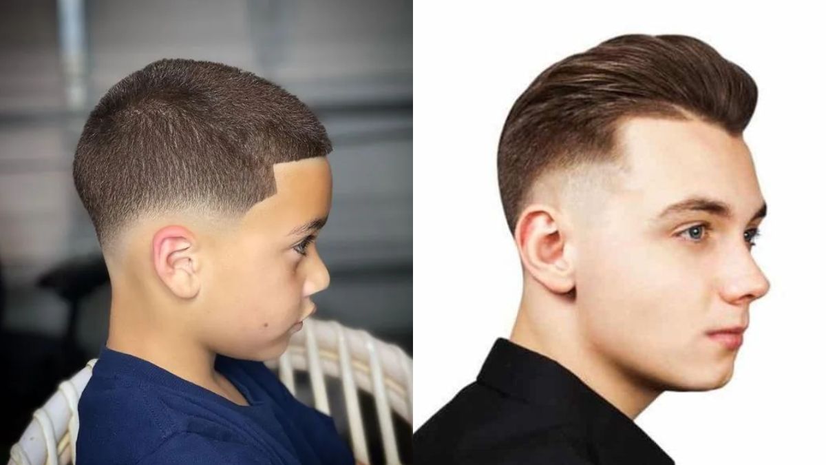 fade vs undercut qual corte escolher para menino
