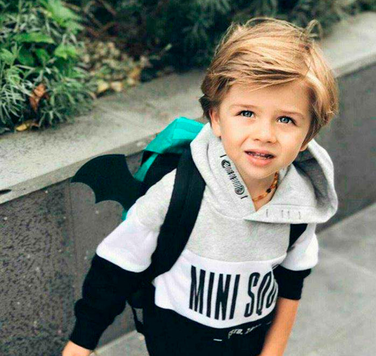 corte de cabelo degradê em v para meninos