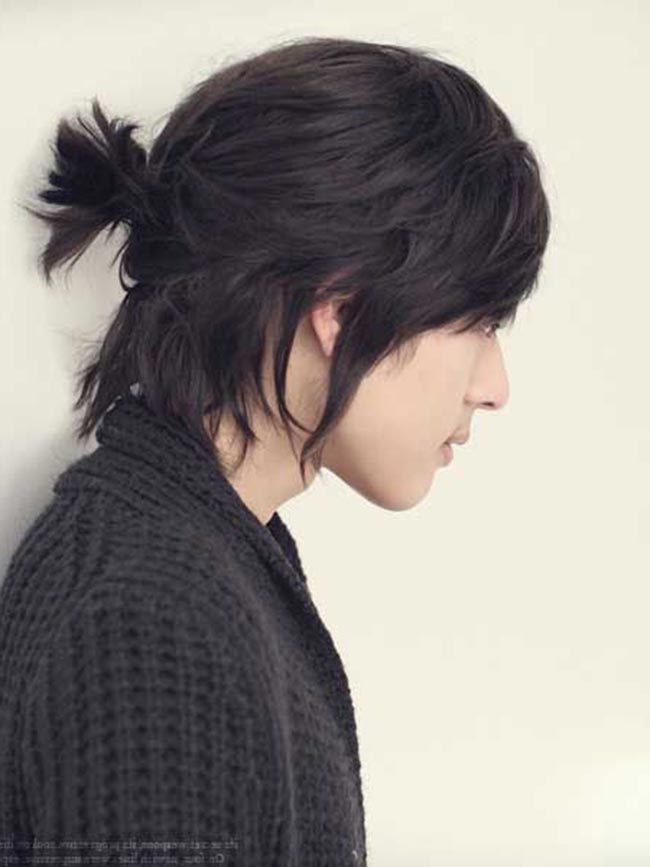 corte de cabelo oriental masculino