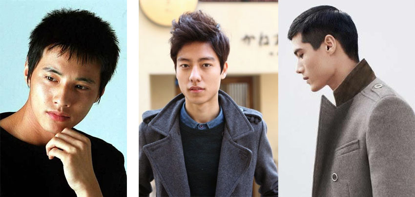 corte de cabelo oriental masculino