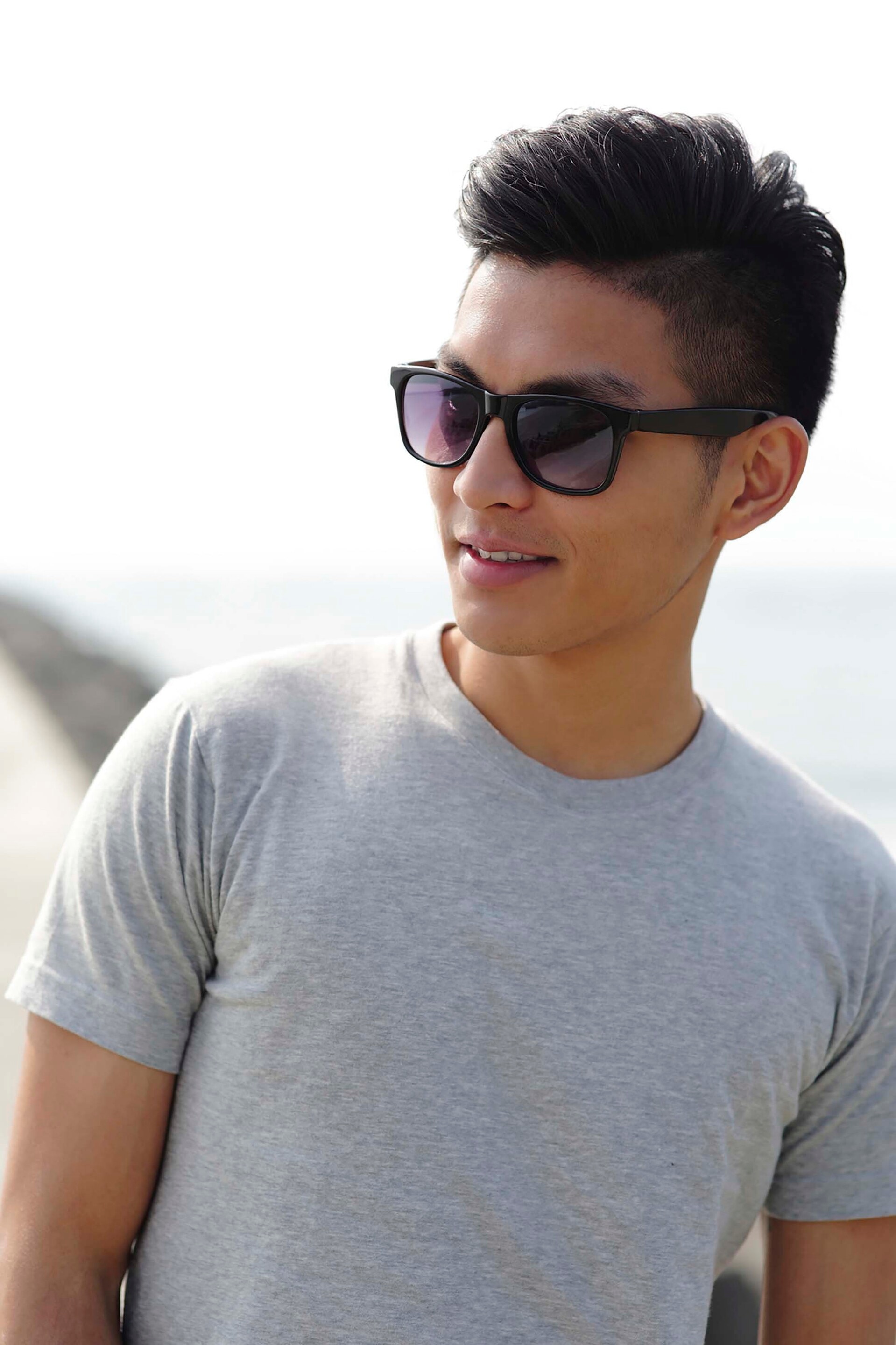 corte de cabelo oriental masculino