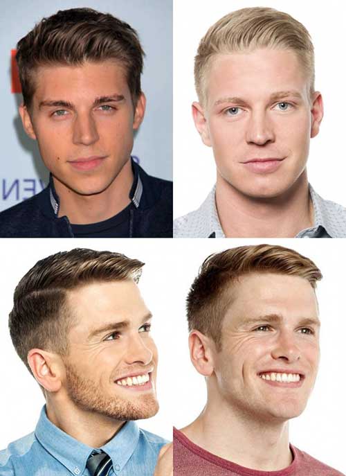 corte de cabelo para rosto quadrado masculino